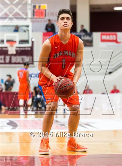 Thumbnail 1 in Bishop Gorman vs. Montverde Academy (Spalding HoopHall Classic) photogallery.