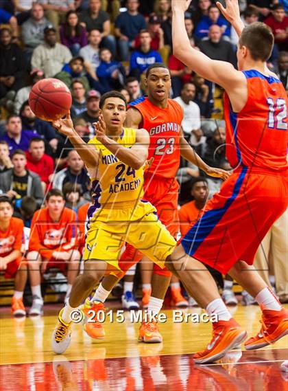 Thumbnail 3 in Bishop Gorman vs. Montverde Academy (Spalding HoopHall Classic) photogallery.