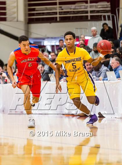 Thumbnail 2 in Bishop Gorman vs. Montverde Academy (Spalding HoopHall Classic) photogallery.