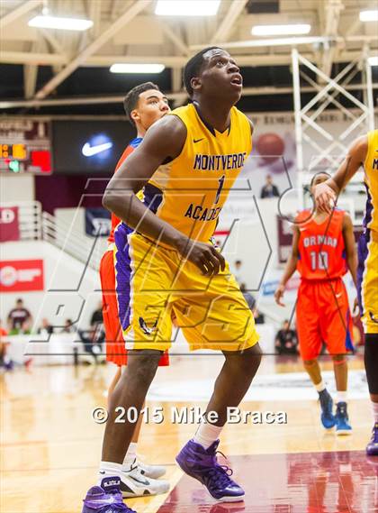 Thumbnail 1 in Bishop Gorman vs. Montverde Academy (Spalding HoopHall Classic) photogallery.