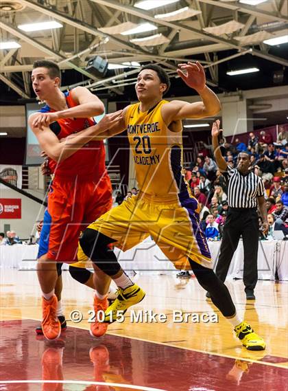 Thumbnail 2 in Bishop Gorman vs. Montverde Academy (Spalding HoopHall Classic) photogallery.