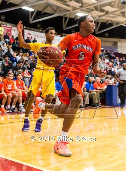 Thumbnail 3 in Bishop Gorman vs. Montverde Academy (Spalding HoopHall Classic) photogallery.