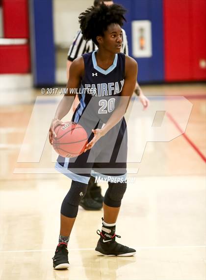 Thumbnail 2 in Fairfax vs.  Williams Field (Lady Titan Winter Hoops Classic) photogallery.