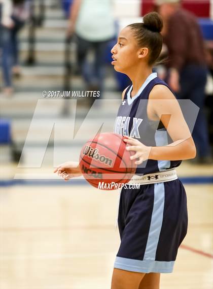 Thumbnail 3 in Fairfax vs.  Williams Field (Lady Titan Winter Hoops Classic) photogallery.