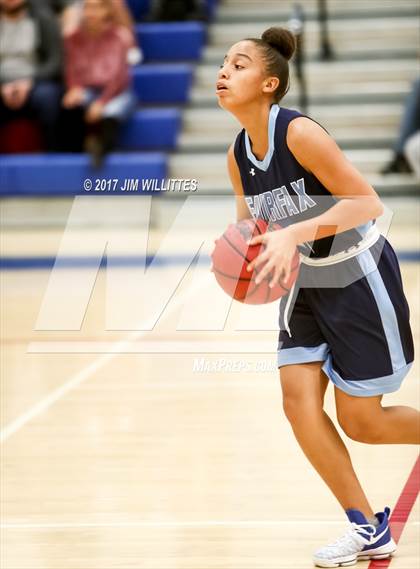 Thumbnail 1 in Fairfax vs.  Williams Field (Lady Titan Winter Hoops Classic) photogallery.