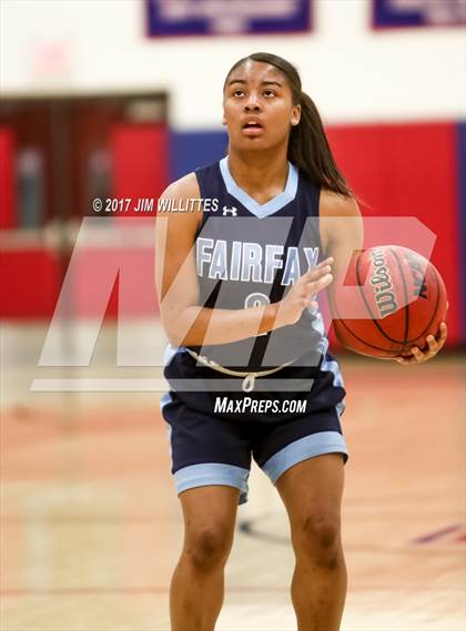 Thumbnail 2 in Fairfax vs.  Williams Field (Lady Titan Winter Hoops Classic) photogallery.