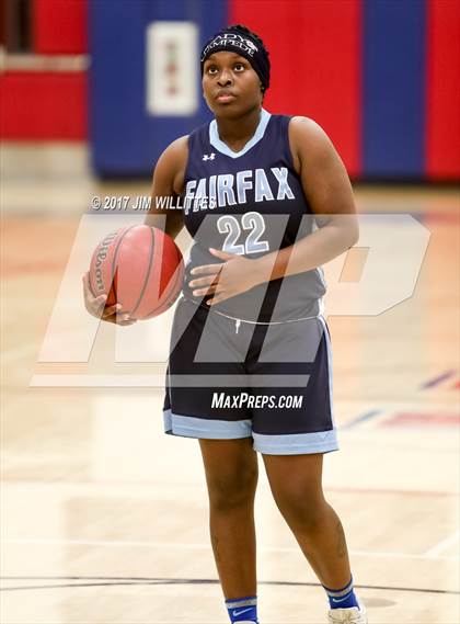 Thumbnail 1 in Fairfax vs.  Williams Field (Lady Titan Winter Hoops Classic) photogallery.