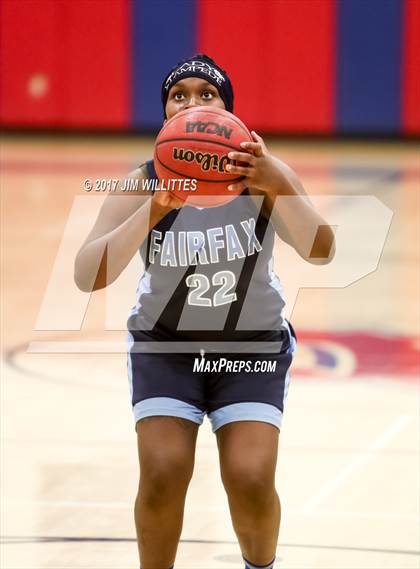 Thumbnail 3 in Fairfax vs.  Williams Field (Lady Titan Winter Hoops Classic) photogallery.