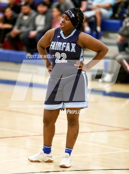 Thumbnail 3 in Fairfax vs.  Williams Field (Lady Titan Winter Hoops Classic) photogallery.
