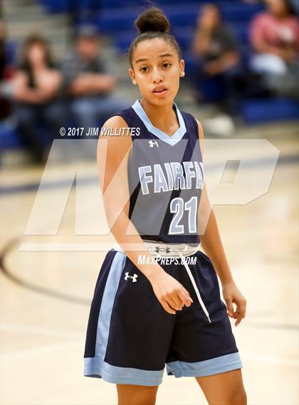 Thumbnail 2 in Fairfax vs.  Williams Field (Lady Titan Winter Hoops Classic) photogallery.