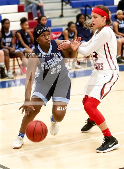 Thumbnail 2 in Fairfax vs.  Williams Field (Lady Titan Winter Hoops Classic) photogallery.