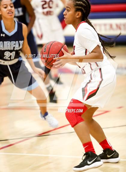 Thumbnail 1 in Fairfax vs.  Williams Field (Lady Titan Winter Hoops Classic) photogallery.