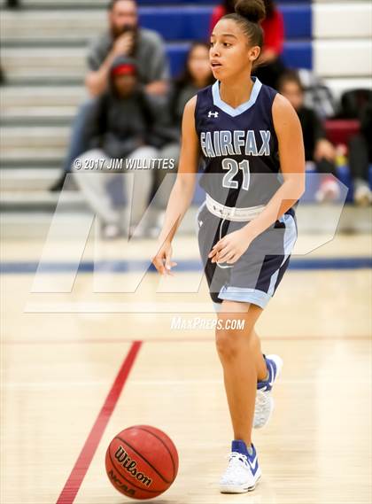 Thumbnail 3 in Fairfax vs.  Williams Field (Lady Titan Winter Hoops Classic) photogallery.