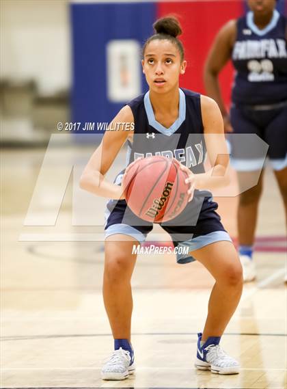 Thumbnail 3 in Fairfax vs.  Williams Field (Lady Titan Winter Hoops Classic) photogallery.