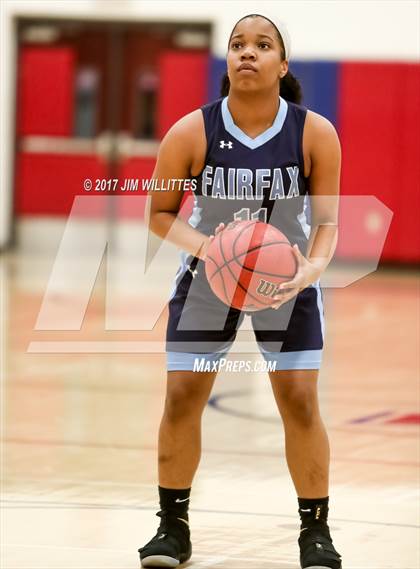 Thumbnail 2 in Fairfax vs.  Williams Field (Lady Titan Winter Hoops Classic) photogallery.