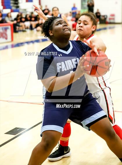 Thumbnail 2 in Fairfax vs.  Williams Field (Lady Titan Winter Hoops Classic) photogallery.