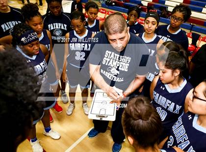 Thumbnail 2 in Fairfax vs.  Williams Field (Lady Titan Winter Hoops Classic) photogallery.