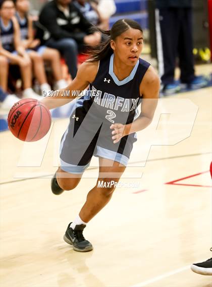 Thumbnail 3 in Fairfax vs.  Williams Field (Lady Titan Winter Hoops Classic) photogallery.