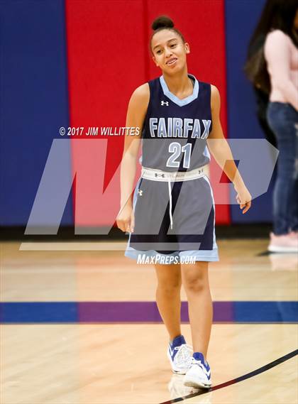 Thumbnail 2 in Fairfax vs.  Williams Field (Lady Titan Winter Hoops Classic) photogallery.
