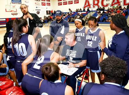Thumbnail 2 in Fairfax vs.  Williams Field (Lady Titan Winter Hoops Classic) photogallery.