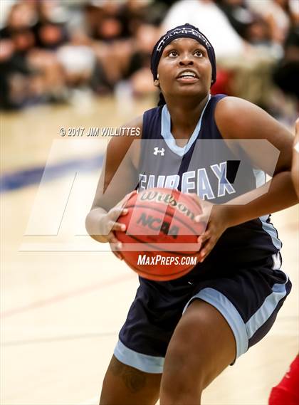 Thumbnail 1 in Fairfax vs.  Williams Field (Lady Titan Winter Hoops Classic) photogallery.