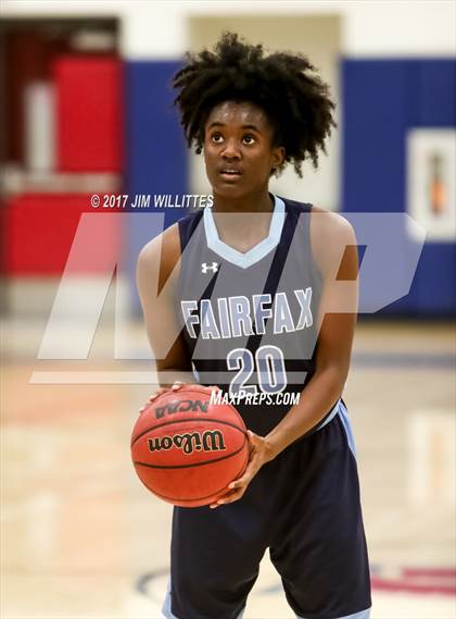 Thumbnail 2 in Fairfax vs.  Williams Field (Lady Titan Winter Hoops Classic) photogallery.