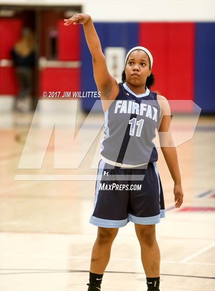 Thumbnail 1 in Fairfax vs.  Williams Field (Lady Titan Winter Hoops Classic) photogallery.