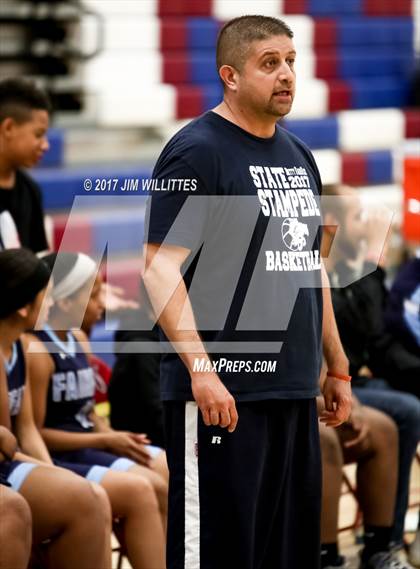 Thumbnail 2 in Fairfax vs.  Williams Field (Lady Titan Winter Hoops Classic) photogallery.