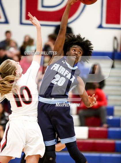 Thumbnail 2 in Fairfax vs.  Williams Field (Lady Titan Winter Hoops Classic) photogallery.