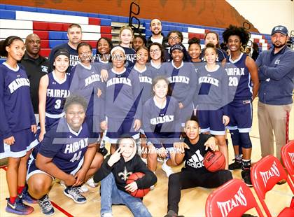 Thumbnail 1 in Fairfax vs.  Williams Field (Lady Titan Winter Hoops Classic) photogallery.