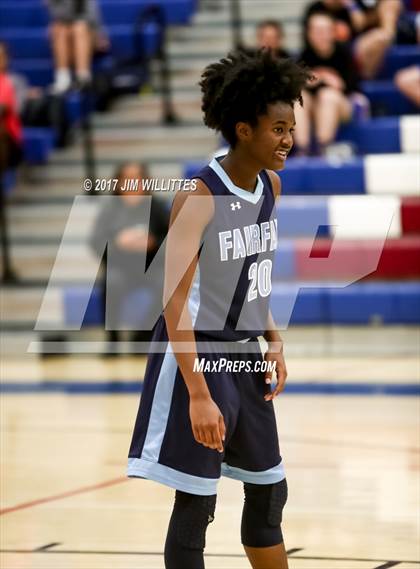 Thumbnail 1 in Fairfax vs.  Williams Field (Lady Titan Winter Hoops Classic) photogallery.