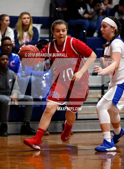 Thumbnail 3 in Chilton County vs Verbena (Chilton County Tournament) photogallery.