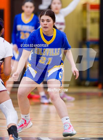 Thumbnail 2 in Coleville vs. Pyramid Lake (NIAA 1A West Championship) photogallery.