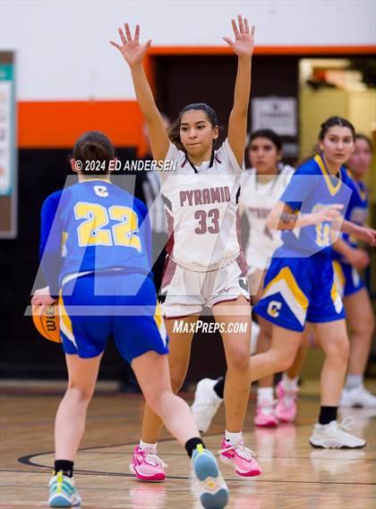 Thumbnail 2 in Coleville vs. Pyramid Lake (NIAA 1A West Championship) photogallery.