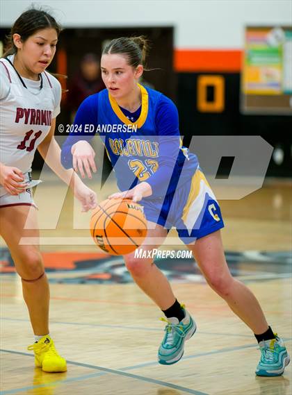 Thumbnail 2 in Coleville vs. Pyramid Lake (NIAA 1A West Championship) photogallery.