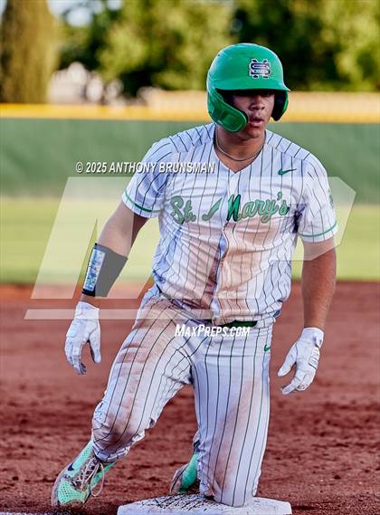 Thumbnail 2 in Franklin vs St. Mary's (CIF SJS D1 Final) photogallery.