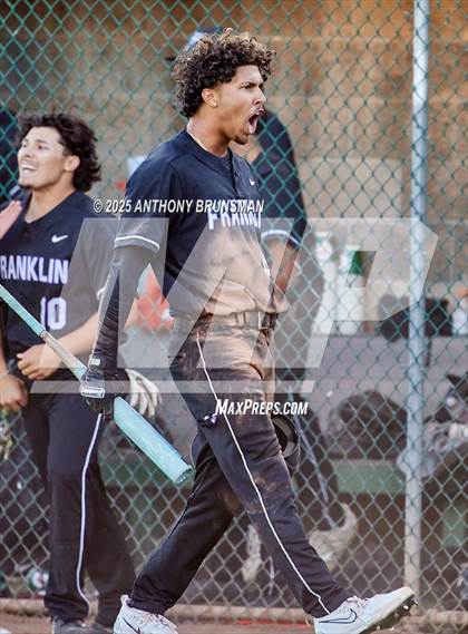 Thumbnail 3 in Franklin vs St. Mary's (CIF SJS D1 Final) photogallery.