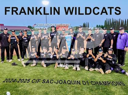 Thumbnail 3 in Franklin vs St. Mary's (CIF SJS D1 Final) photogallery.
