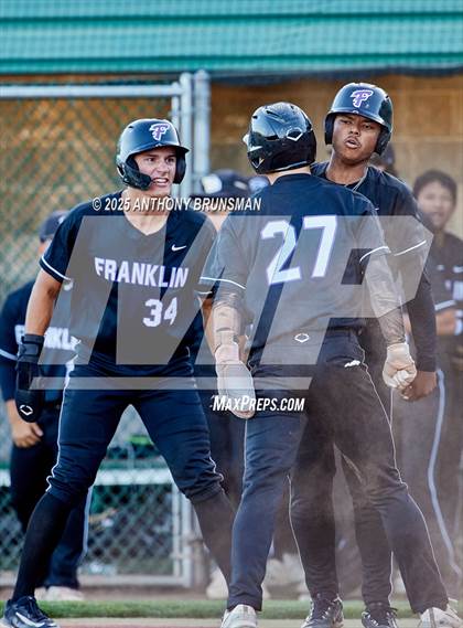 Thumbnail 3 in Franklin vs St. Mary's (CIF SJS D1 Final) photogallery.