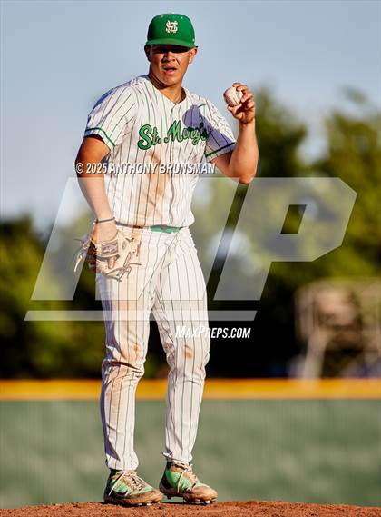 Thumbnail 3 in Franklin vs St. Mary's (CIF SJS D1 Final) photogallery.