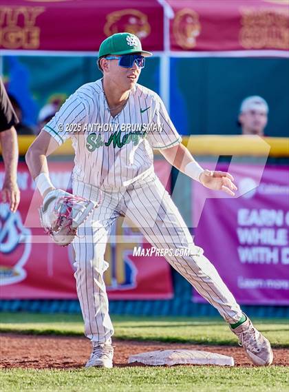 Thumbnail 2 in Franklin vs St. Mary's (CIF SJS D1 Final) photogallery.