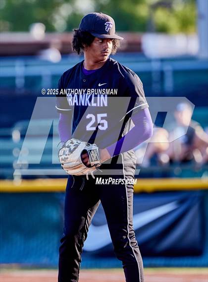 Thumbnail 3 in Franklin vs St. Mary's (CIF SJS D1 Final) photogallery.