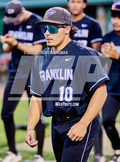 Thumbnail 3 in Franklin vs St. Mary's (CIF SJS D1 Final) photogallery.
