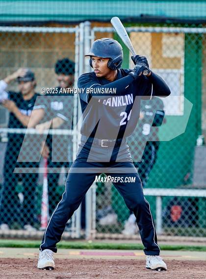 Thumbnail 3 in Franklin vs St. Mary's (CIF SJS D1 Final) photogallery.