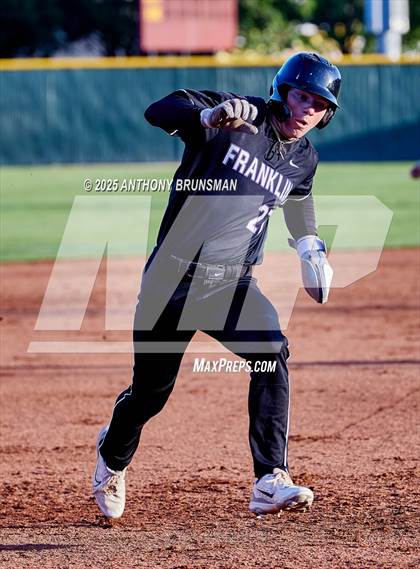 Thumbnail 3 in Franklin vs St. Mary's (CIF SJS D1 Final) photogallery.