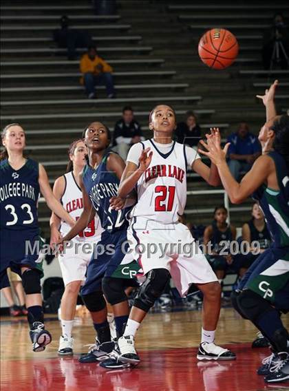 Thumbnail 1 in College Park vs Clear Lake (McDonalds Texas Invitational) photogallery.