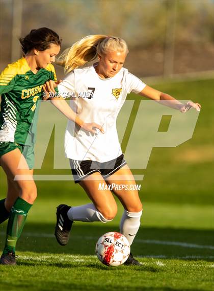 Thumbnail 1 in Green Mountain vs. Pueblo County (CHSAA 4A 1st Round Playoff) photogallery.