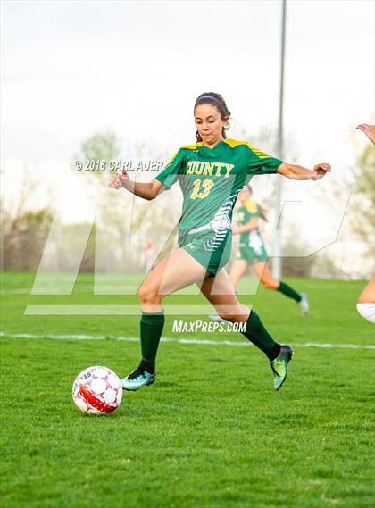 Thumbnail 3 in Green Mountain vs. Pueblo County (CHSAA 4A 1st Round Playoff) photogallery.