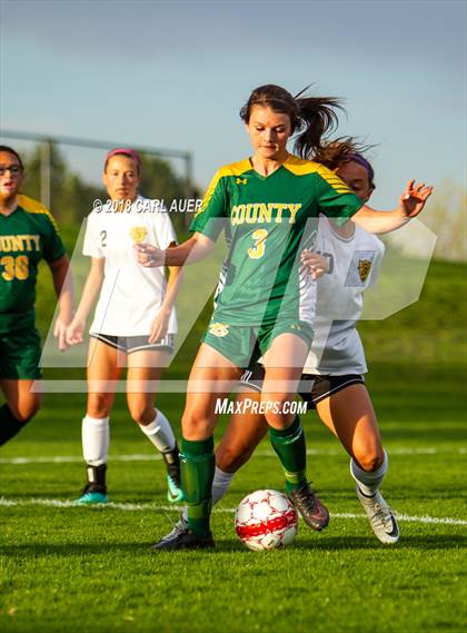 Thumbnail 1 in Green Mountain vs. Pueblo County (CHSAA 4A 1st Round Playoff) photogallery.