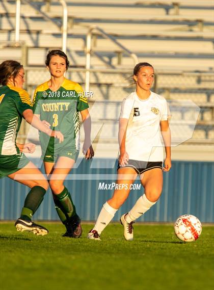 Thumbnail 3 in Green Mountain vs. Pueblo County (CHSAA 4A 1st Round Playoff) photogallery.
